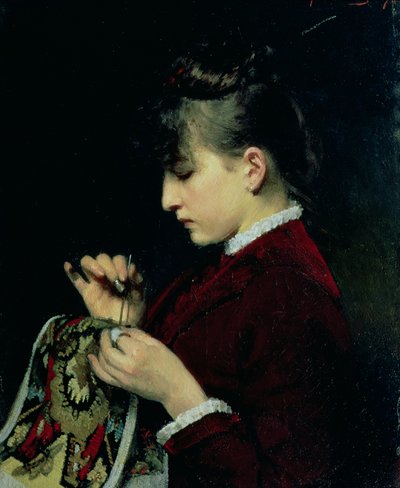 手工芸、1887 作： Yuri Yakovlevich Leman