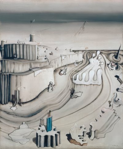岬の宮殿 作： Yves Tanguy
