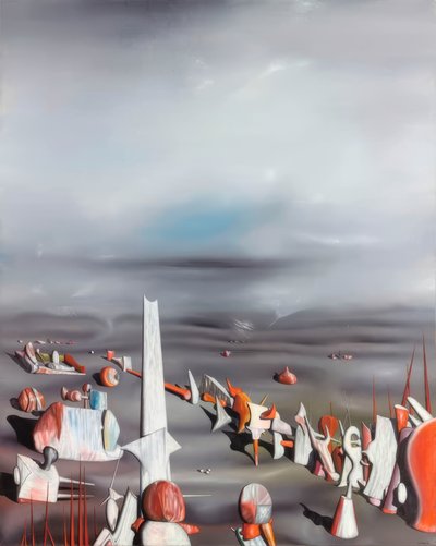 睡眠の速さ 作： Yves Tanguy