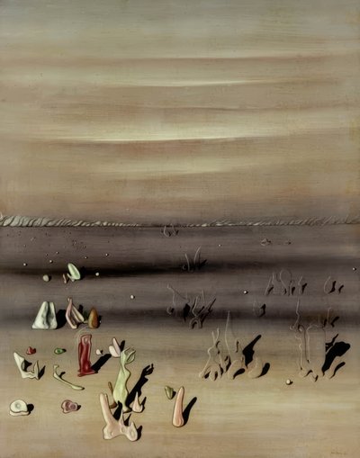 そのスロープの終わり 作： Yves Tanguy