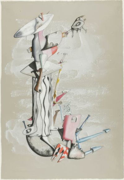 水草 作： Yves Tanguy