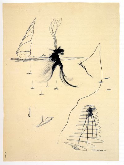 無題 作： Yves Tanguy