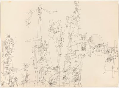無題 作： Yves Tanguy