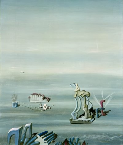 海の驚異 作： Yves Tanguy