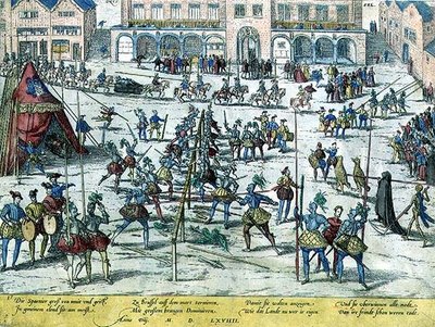 兵士の士気を高め、オランダが自分たちのものになったことを強調するためにスペイン人がブリュッセルで開催した大会 作： Zacharias (school of) Dolendo