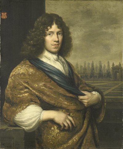 フランソワ・ライデッカー (1650-1718)。 ゼーラント州財務長官 作： Zacharias Blijhooft