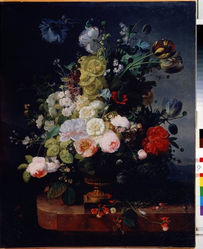 「花束」ザチー・プレヴォスト作（1797-1861） 1787年アルハンゲリスコエ・エステート州立博物館、モスクワ 作： Zachée Prévost