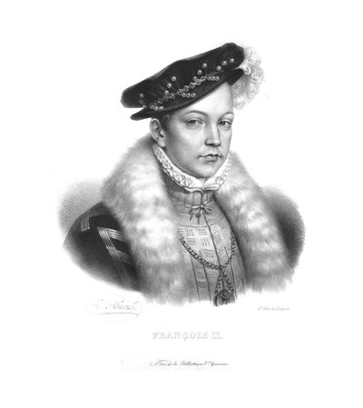 フランシス2世、フランス国王、c1820年代。 作： Zephirin Felix Jean Marius Belliard