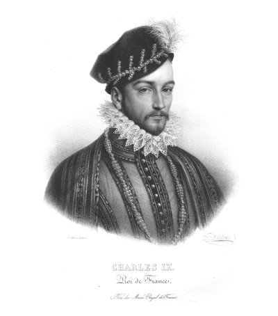フランスのチャールズ9世、c1820s。 作： Zephirin Felix Jean Marius Belliard