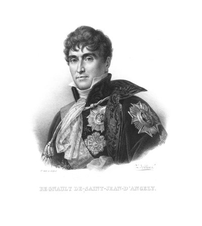ミシェル＝ルイ＝エティエンヌのレグノー・ド・サン＝ジャン・ダンジェリー、c1820s。 作： Zephirin Felix Jean Marius Belliard