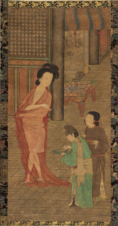 陽GUIは入浴後ではありません。 作： Zhou Fang