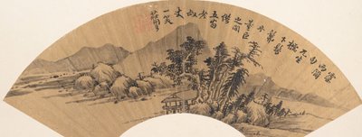 川の風景。 作： Zhuang Jiongsheng
