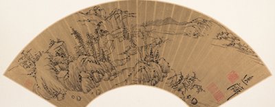 風景、17世紀半ば。 作： Zou Zhilin
