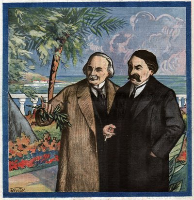 アリスティッド・ブリアンとロイド・ジョージアリシトド・ブリアンとロイド・ジョージ 作： Ferdinand Georg Waldmuller