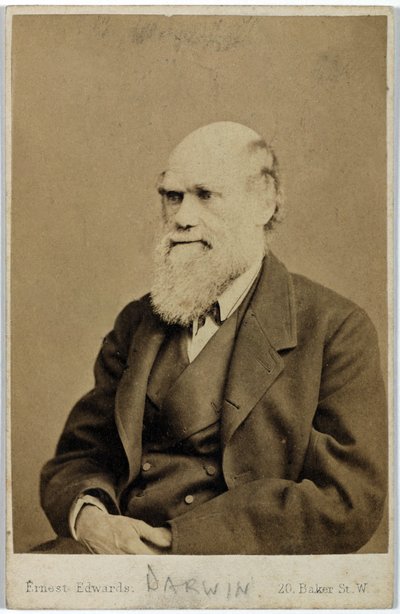 チャールズ・ダーウィン（イギリスの博物学者） 1870年代頃 作： Ferdinand Georg Waldmuller