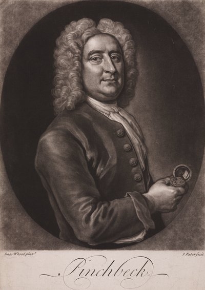 クリストファー・ピンチベック（イギリスのクロックメーカー、玩具メーカー）1725年頃 作： Frederick (attr. to) Barnard