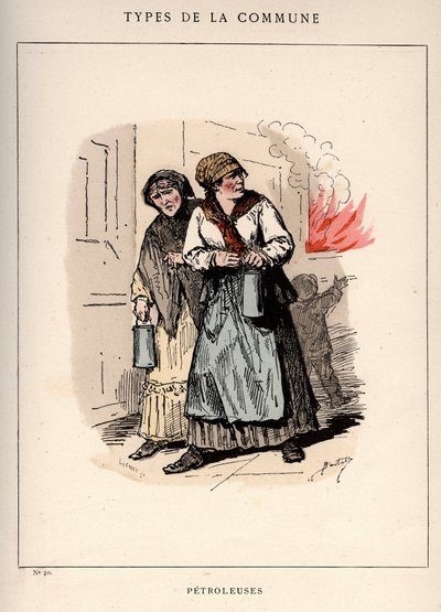 パリ・コミューン：PETROLESの衣装（20）「Les Communeux」にて 作： Frederick (attr. to) Barnard