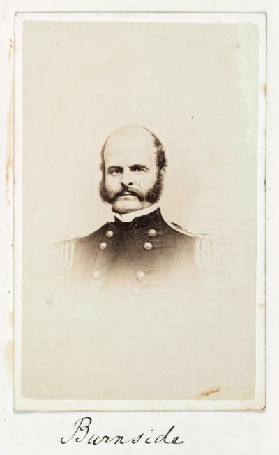 バーンサイド将軍、1863年頃 作： Frederick (attr. to) Barnard