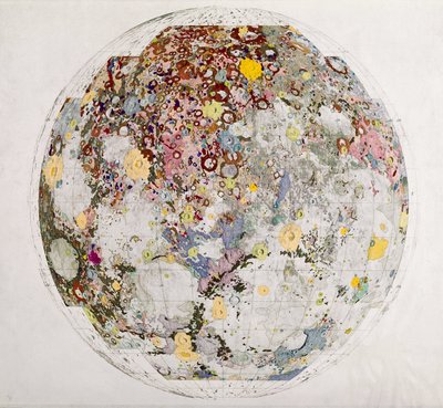 月の地質図 作： Frederick (attr. to) Barnard
