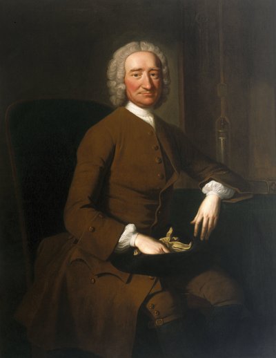 ジョージ・グラハム（時計・楽器職人）、1740年代頃 作： Ferdinand Georg Waldmuller