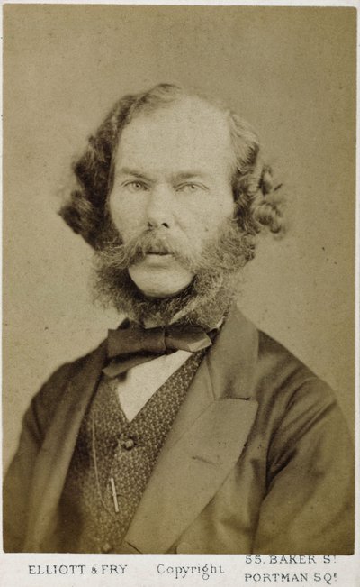 ジョージ・ヘンリー・ルイス（イギリスの作家・哲学者）1865年～1878年頃 作： Ferdinand Georg Waldmuller