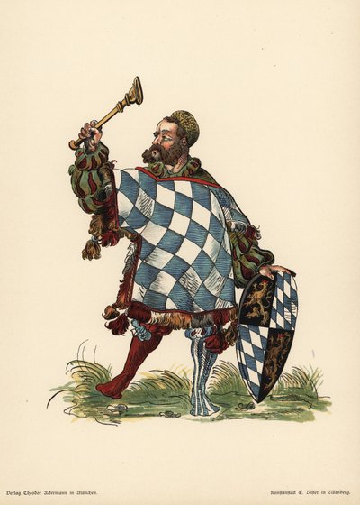 旧バイエルン州のヘラルド、Herold der altbavarische 作： John Pardon