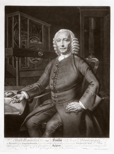 ジョン・ハリソン（イギリスの発明家、時計師 作： Frederick (attr. to) Barnard
