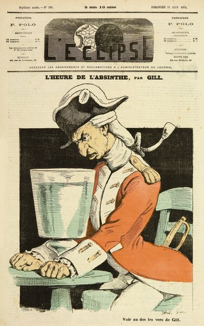 The Absinthe Hour 作： Frederick (attr. to) Barnard