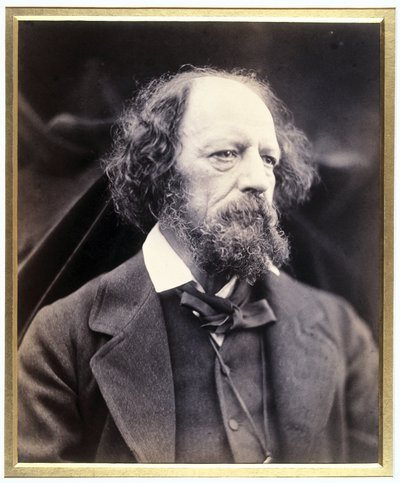 アルフレッド・テニスン卿（1809-1892）、イギリスの詩人。 作： John Pardon