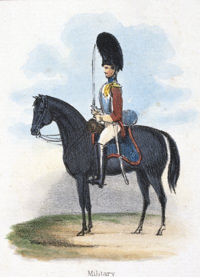 ミリタリー」、1845年頃 作： Frederick (attr. to) Barnard