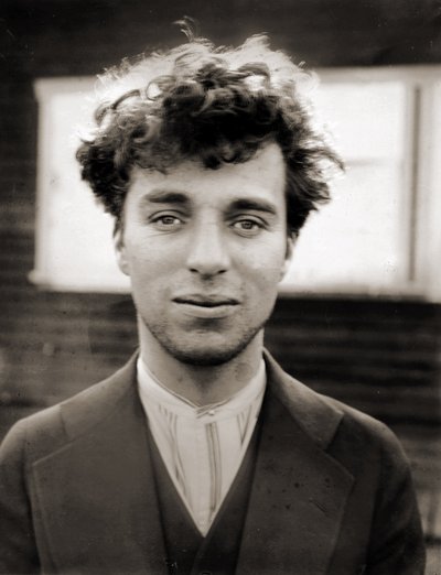 チャーリー・チャップリン27歳の肖像 作： Hippolyte Lalaise Devéria