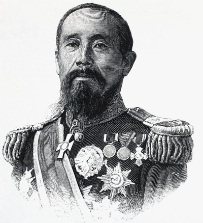 伊藤博文（1841-1909）の肖像 作： William Walcutt