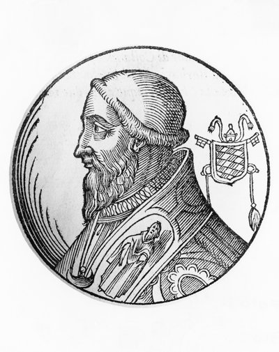 ヴィクトル2世の肖像（ゲプハルト・フォン・カルフ＝ドルンシュタイン＝ヒルシュベルク、1017～1057年頃） 作： William Walcutt