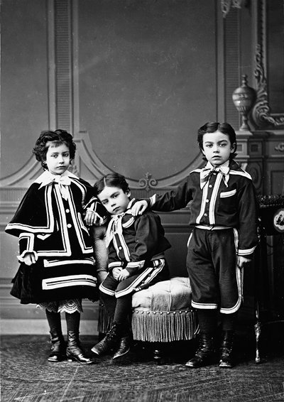 オルシーニ家の子供たちの肖像 作： Henry Charles Fehr