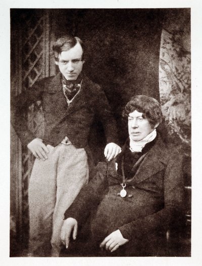 チャールズ・カークパトリック・シャープ（1781-1851）と同僚のポートレート 作： John Pardon