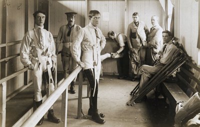 義足 義足を履く兵士たち 1915-1918年頃 作： Ferdinand Georg Waldmuller