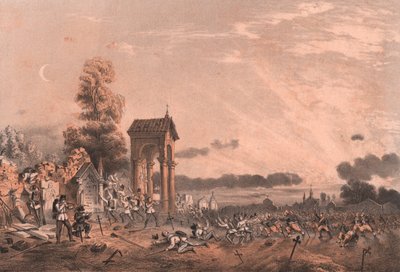 ロンバルディア州のマゼンタ墓地の撮影 作： William Walcutt