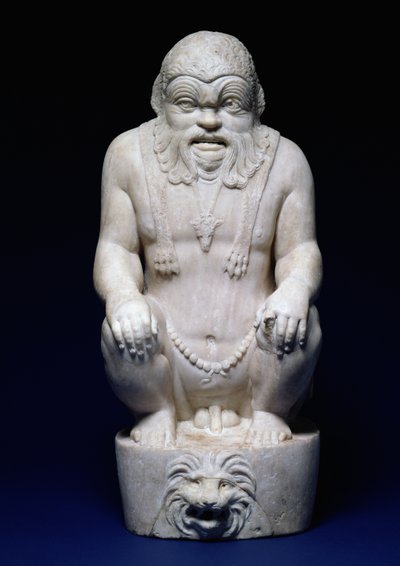 エジプトの神ベズ（泉水より）ローマ時代、紀元130年頃（大理石 作： Hippolyte Lalaise Devéria
