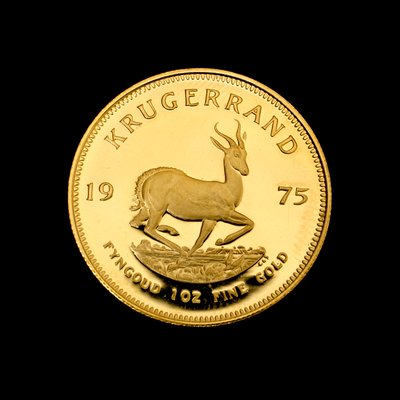 南アフリカの有名な金貨「クルーゲランド」について 作： Hippolyte Lalaise Devéria