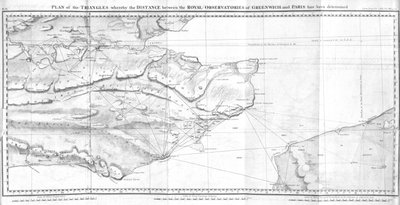 三角形のプラン 作： Ferdinand Georg Waldmuller