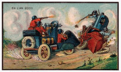 戦争用エンジン、1910 年頃 作： . .