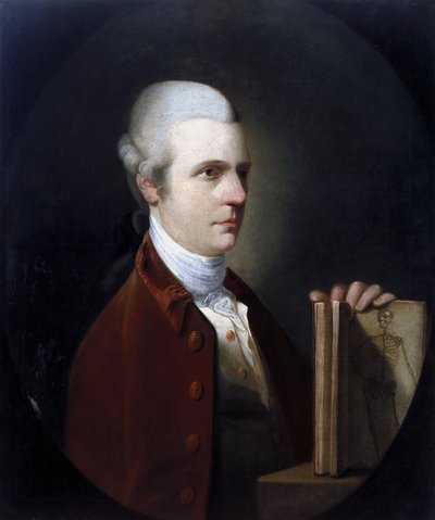 ウィリアム・ハンター（イギリスの解剖学者・産科医）1750年頃 作： Frederick (attr. to) Barnard