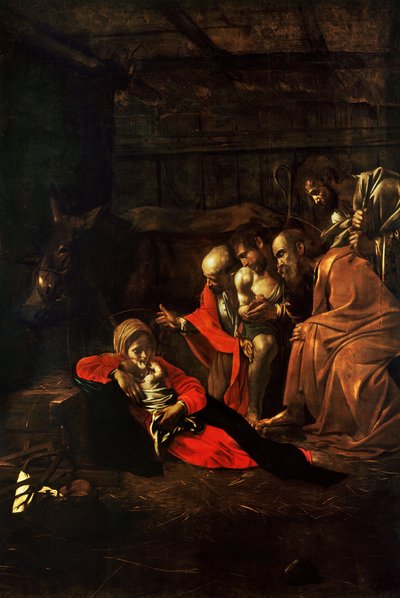 羊飼いたちの礼拝 作： Caravaggio