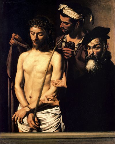 男を見よ 作： Michelangelo Merisi da  Caravaggio