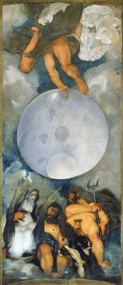 木星、海王星、冥王星 作： Michelangelo Merisi da  Caravaggio