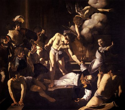 聖マタイの殉教 作： Michelangelo Merisi da  Caravaggio
