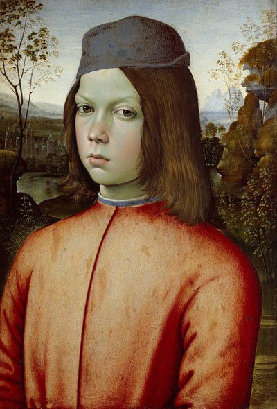 少年の肖像 作： Pinturicchio