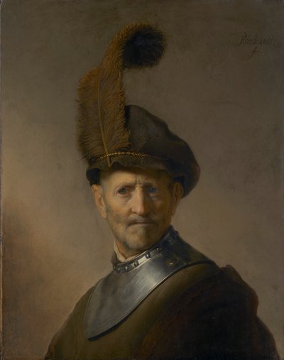 男の肖像、おそらくレンブラントの父、ハーメン・ゲリッツ・ファン・レイン ウィキデータでこれを編集 作： Rembrandt