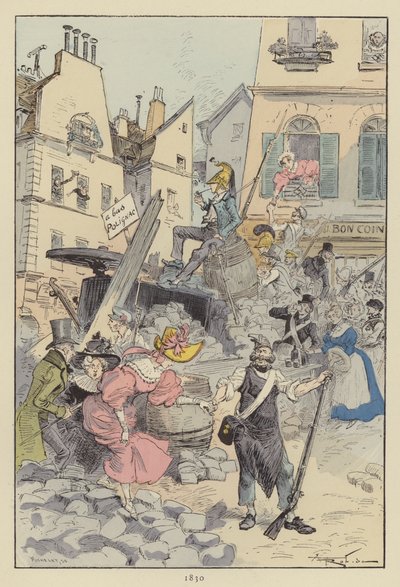 1830 作： after Albert Robida