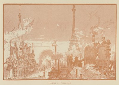Triomphe De LIndustrie 作： after Albert Robida